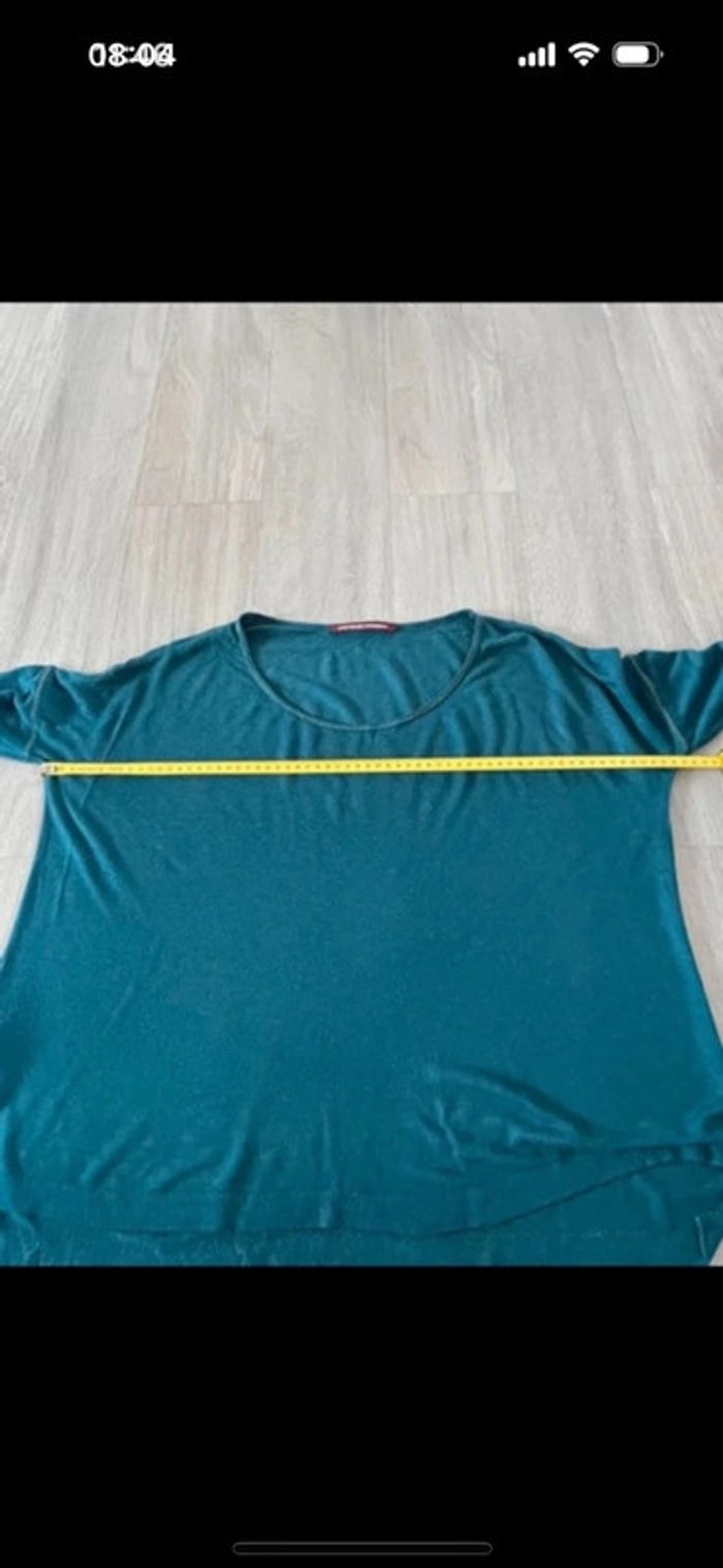 Pull fin tee shirt Comptoir Des Cotonniers taille S - photo numéro 5