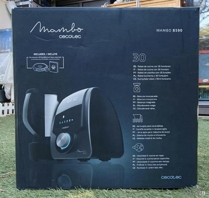 Robot de cuisine à 30 fonctions avec carafe de 3.3L - 1700W / Mambo 8590 Cecotec - photo numéro 10