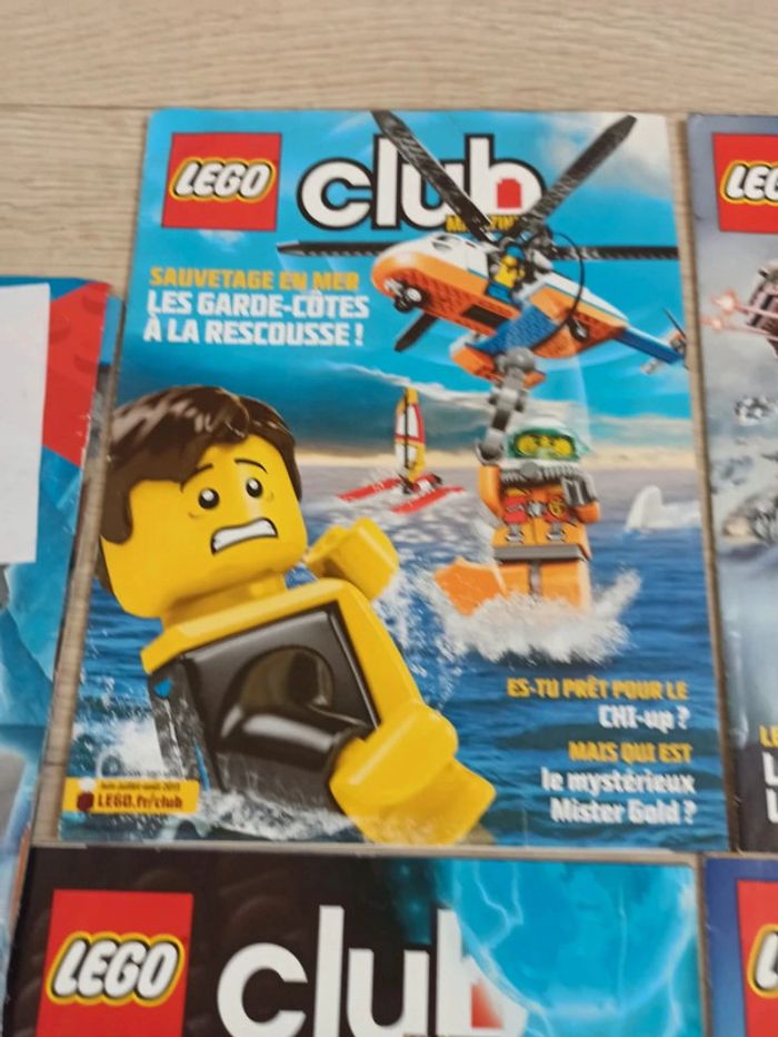 Lot 7 magazines lego - photo numéro 7