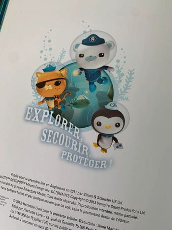 Livre les Octonauts - Le crabe décorateur - photo numéro 4