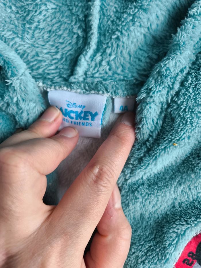 Peignoir Mickey 4ans garçon - photo numéro 3