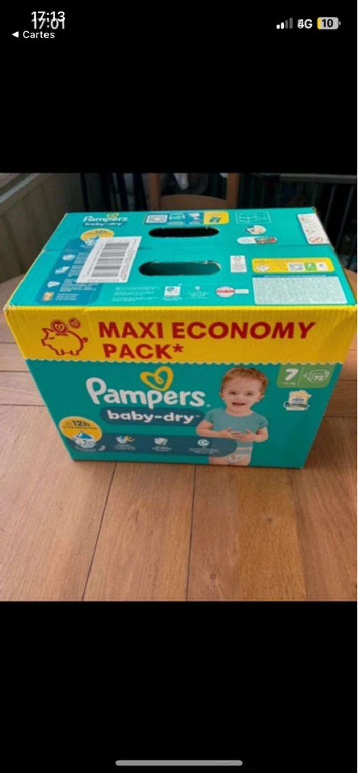 Couche Pampers