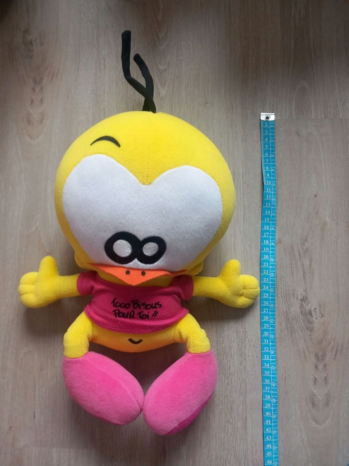 Peluche Le Piaf avec T-shirt message - photo numéro 4