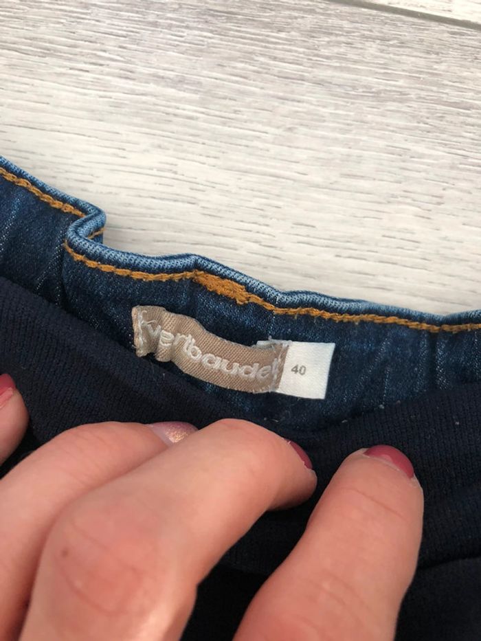 Jean de grossesse taille 38 Vertbaudet - photo numéro 3