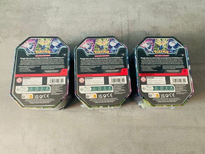 Lot de 3 pokebox légendes azur scellé - photo numéro 3