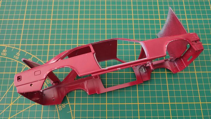 Carcasse carrosserie miniature Rolls-Royce Camargue Burago BBurago 1/22 1/22e 1/22eme #B58 - photo numéro 4