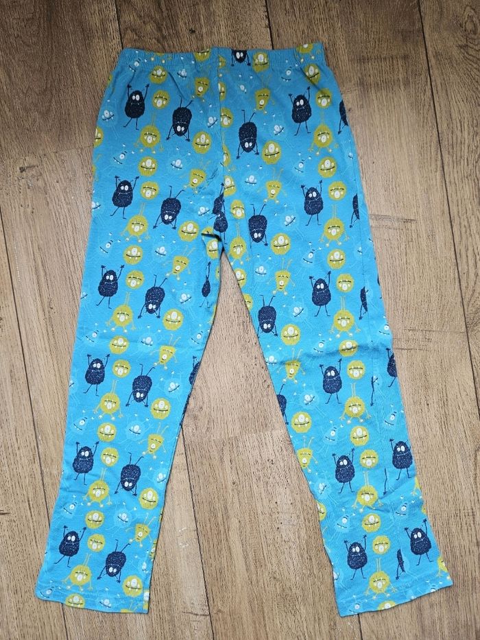 Pyjama 2 pièces en coton turquoise 5 ans Lupilu - photo numéro 10
