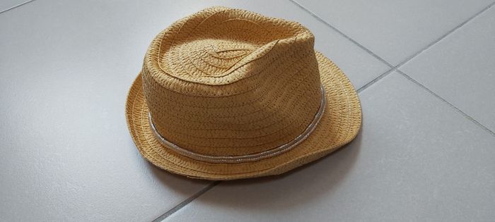 Chapeau de paille 54cm - photo numéro 2