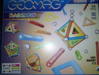 Geomag rainbow 32 pièces