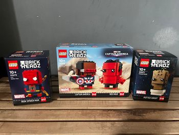 Lot Brickheadz lego Marvel