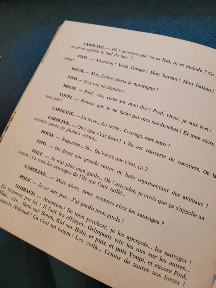 Livre disque ancien Le Voyage de Caroline Le petit ménestrel Disques Adès Pierre Probst collection - photo numéro 8