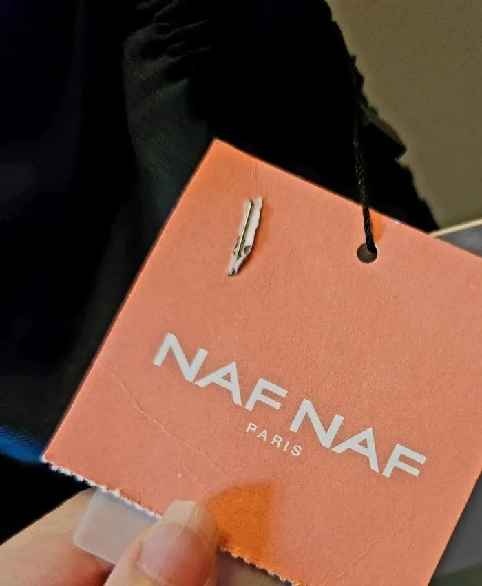 Robe courte bleu nuit Naf Naf - photo numéro 3