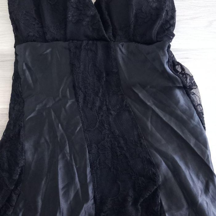 Robe de soirée noire à bretelles taille 38 - photo numéro 3