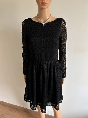 Robe noire en dentelle Molly Bracken taille S jamais portée