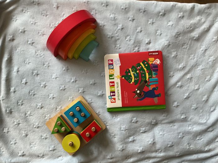 livre p'tit loup prépare Noël éditions auzou - photo numéro 1