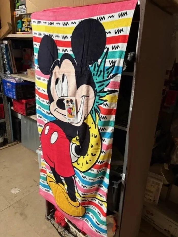 serviette de plage disney mickey neuve 70 x 140 cm - photo numéro 3
