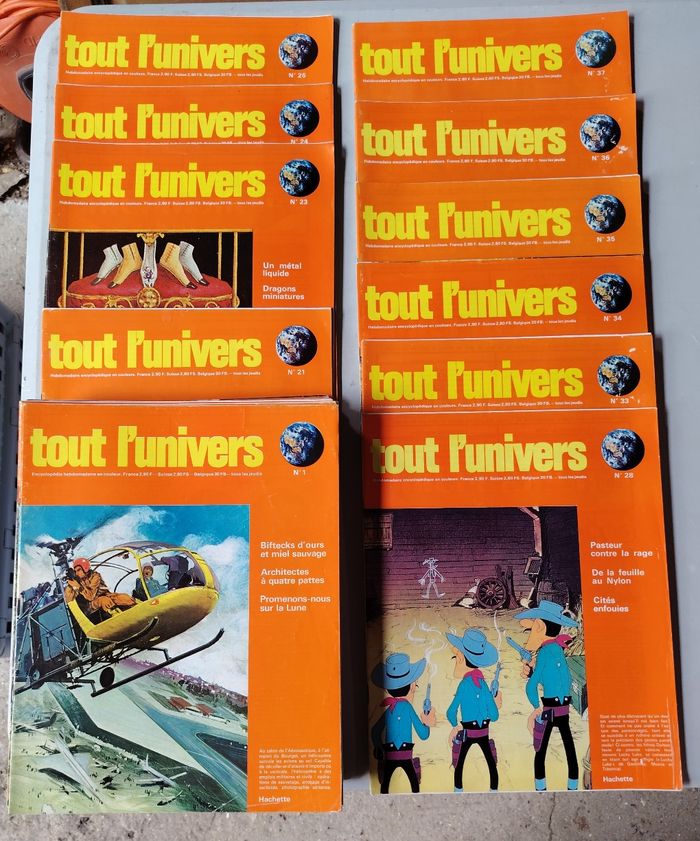 Livres - Magazines - Revues Tout L'univers , tout en couleurs : Édition Hachette de 1961 à 1965