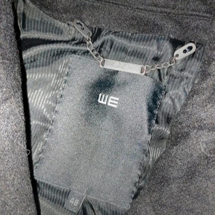 Trench noir Homme, taille L - photo numéro 2