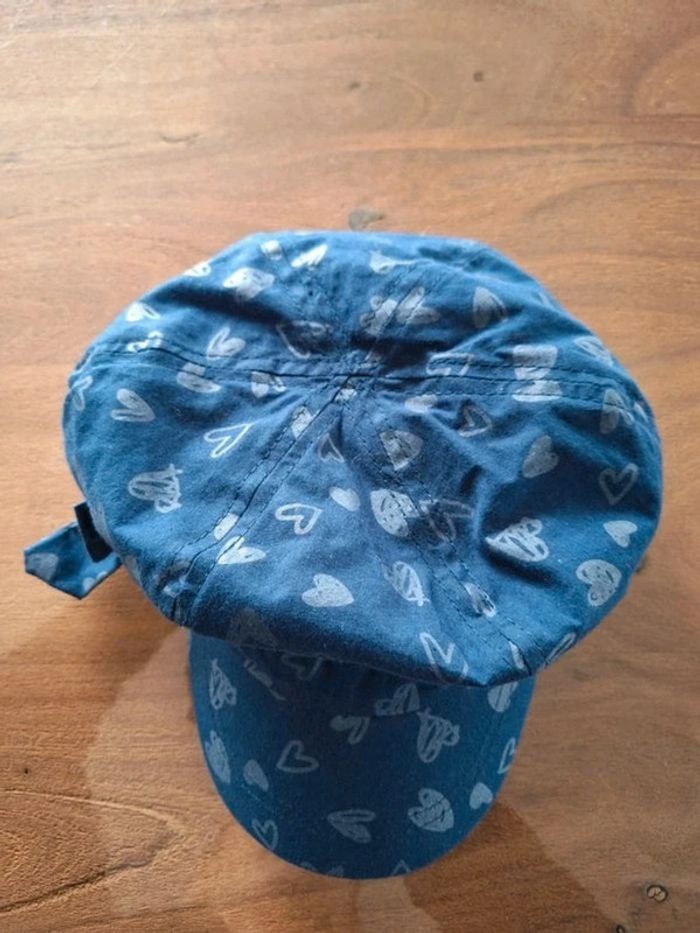 Casquette forme gavroche 'bouille à papouilles' neuve gemo fille 49 - photo numéro 4