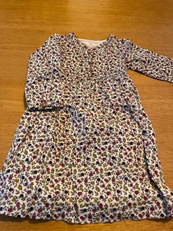 Robe manches longues fille 9-12 mois primark