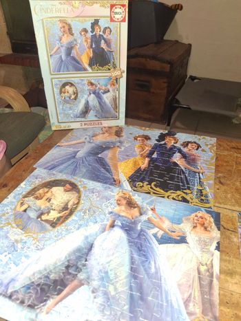 2 puzzles cendrillon
