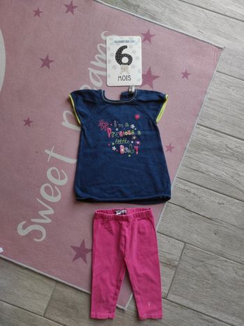 Ensemble robe et legging 6 mois