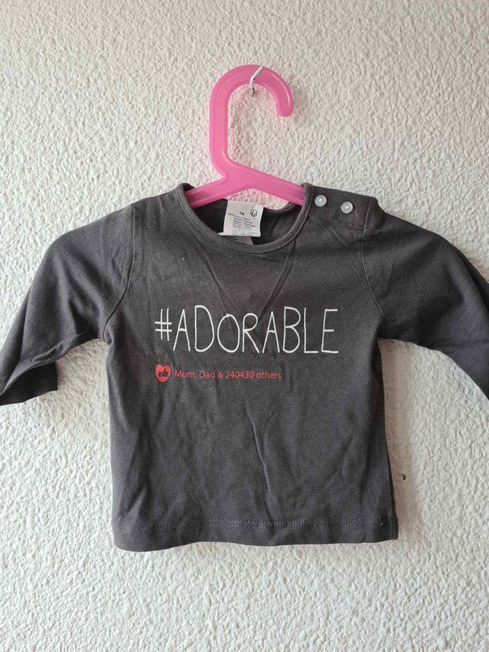 tee-shirt gris Kiabi