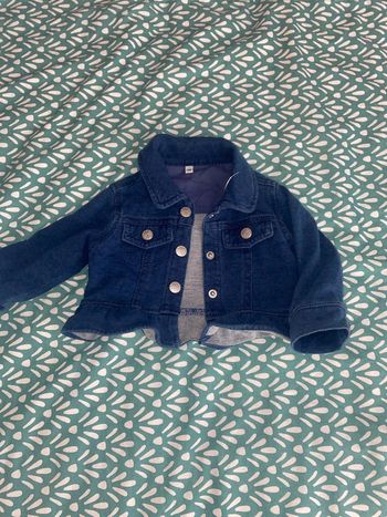 Veste en jean bébé fille