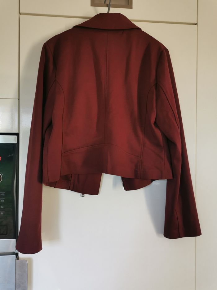 Veste blazer bordeaux T38/40 - photo numéro 3
