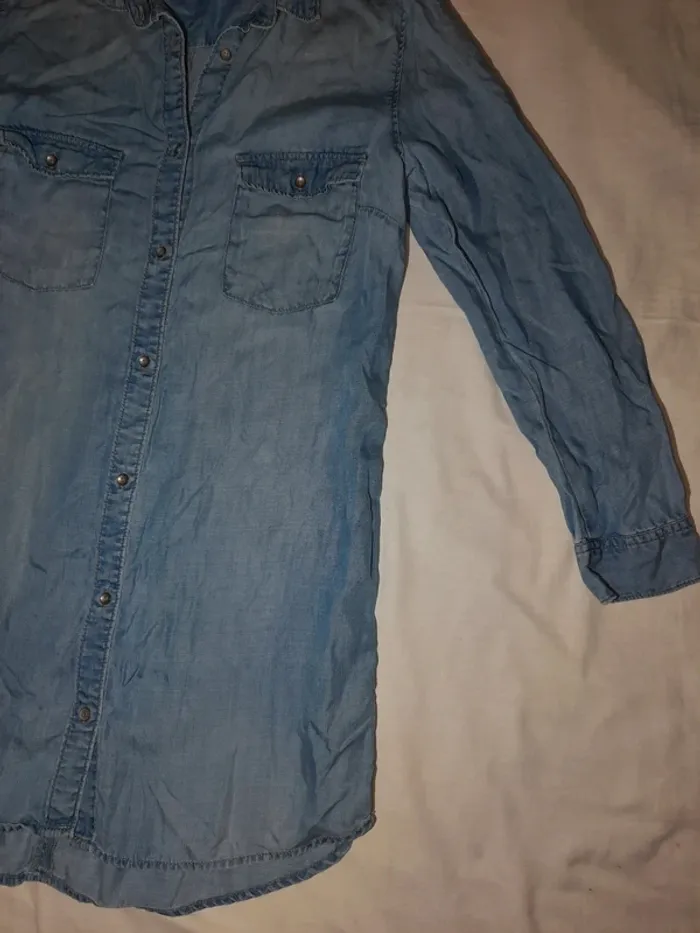 Chemise en jean vintage - photo numéro 2