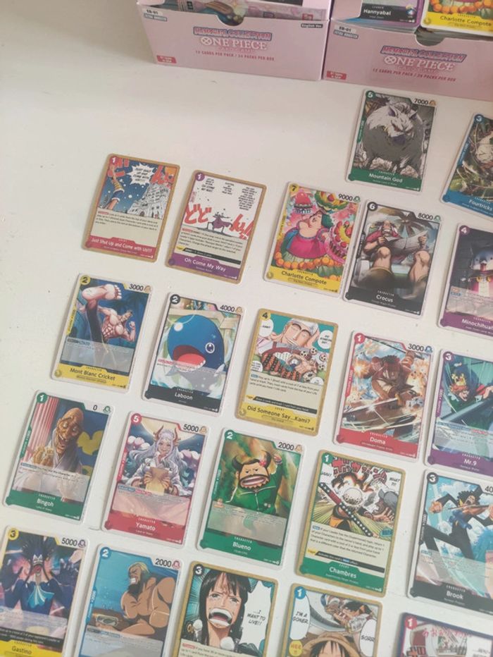 Lot 30 cartes One Piece Card Game Carte one Piece - photo numéro 2