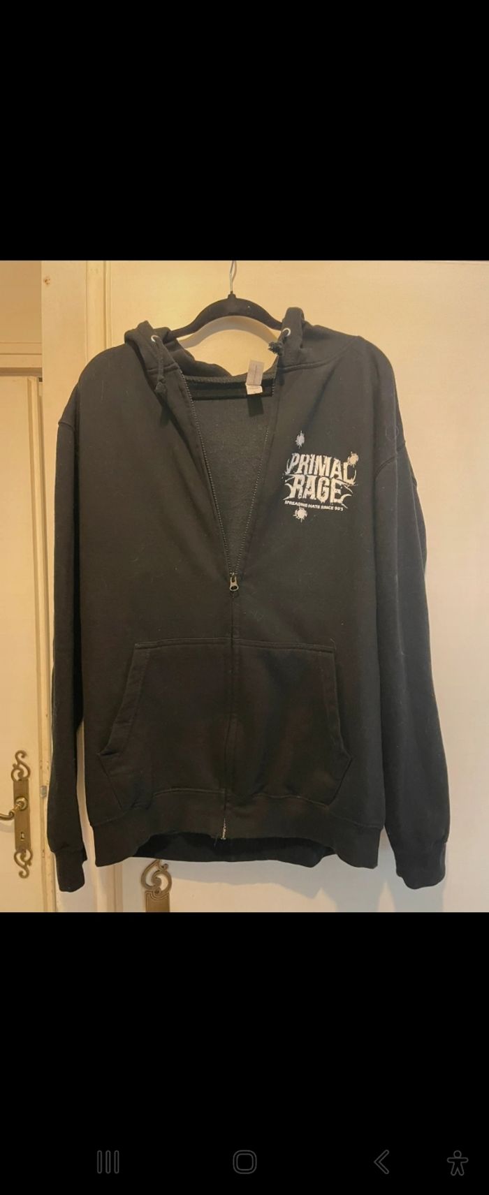 Sweat zippé