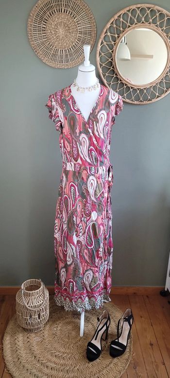 Jolie robe longue TQF Collection Taille L Parfait état