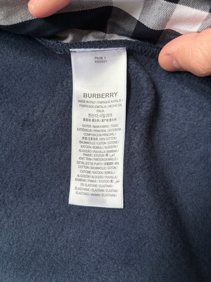 Sweat zip Burberry - photo numéro 7