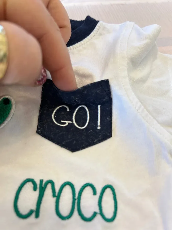 Ensemble teeshirt + short bébé garçon - 6 mois - photo numéro 6