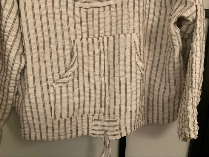 Pull à capuche beige - photo numéro 3