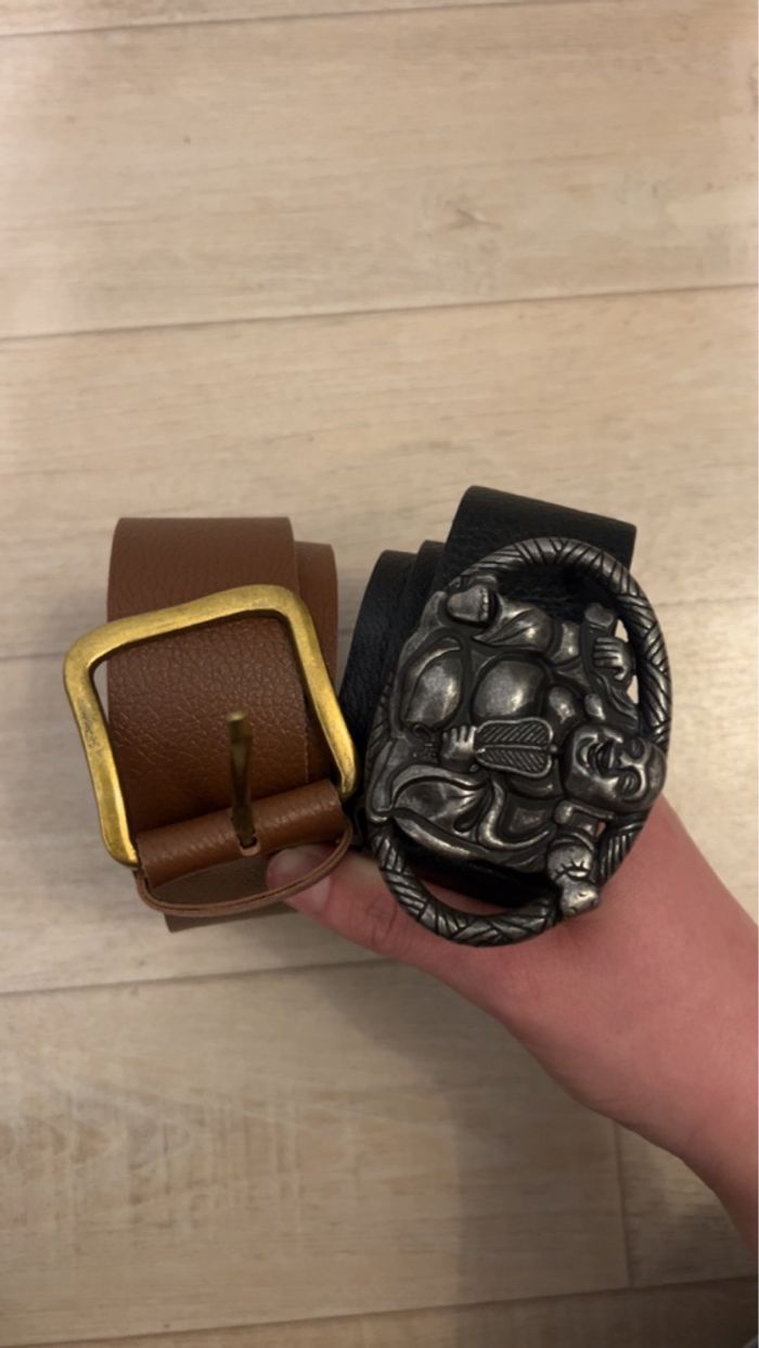 Lot 2 ceintures