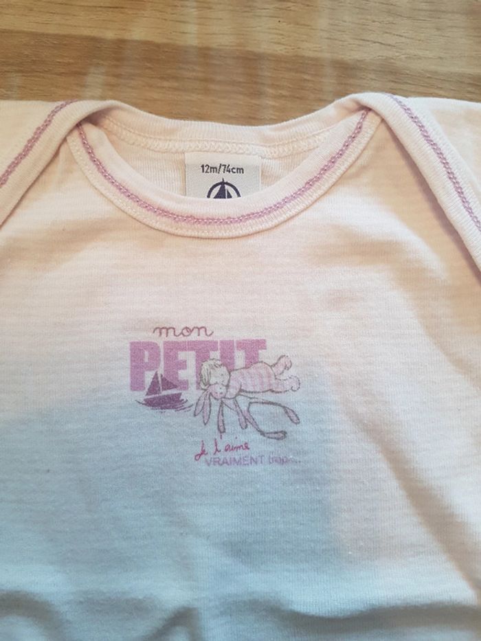 T shirt bébé fille 1 an - photo numéro 2