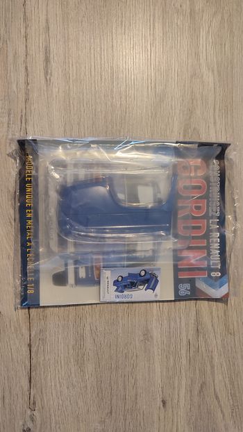 Fascicule complet scellé numéro 56 n°56 Renault R8 Gordini 1/8 1/8ème Eaglemoss Collections #D61