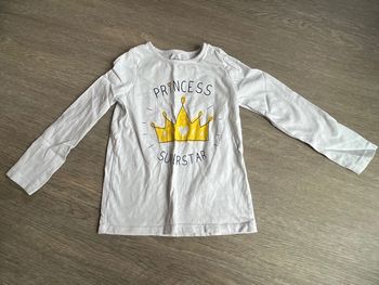 Manches longues « princess » in extenso 4 ans