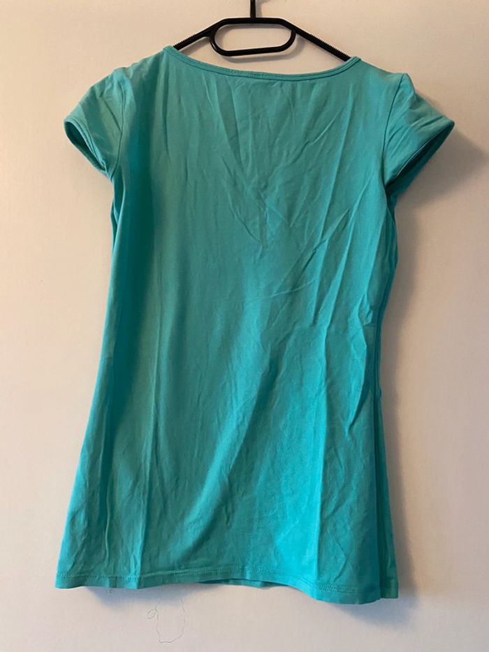T-shirt vert Fishbone Taille M - photo numéro 2