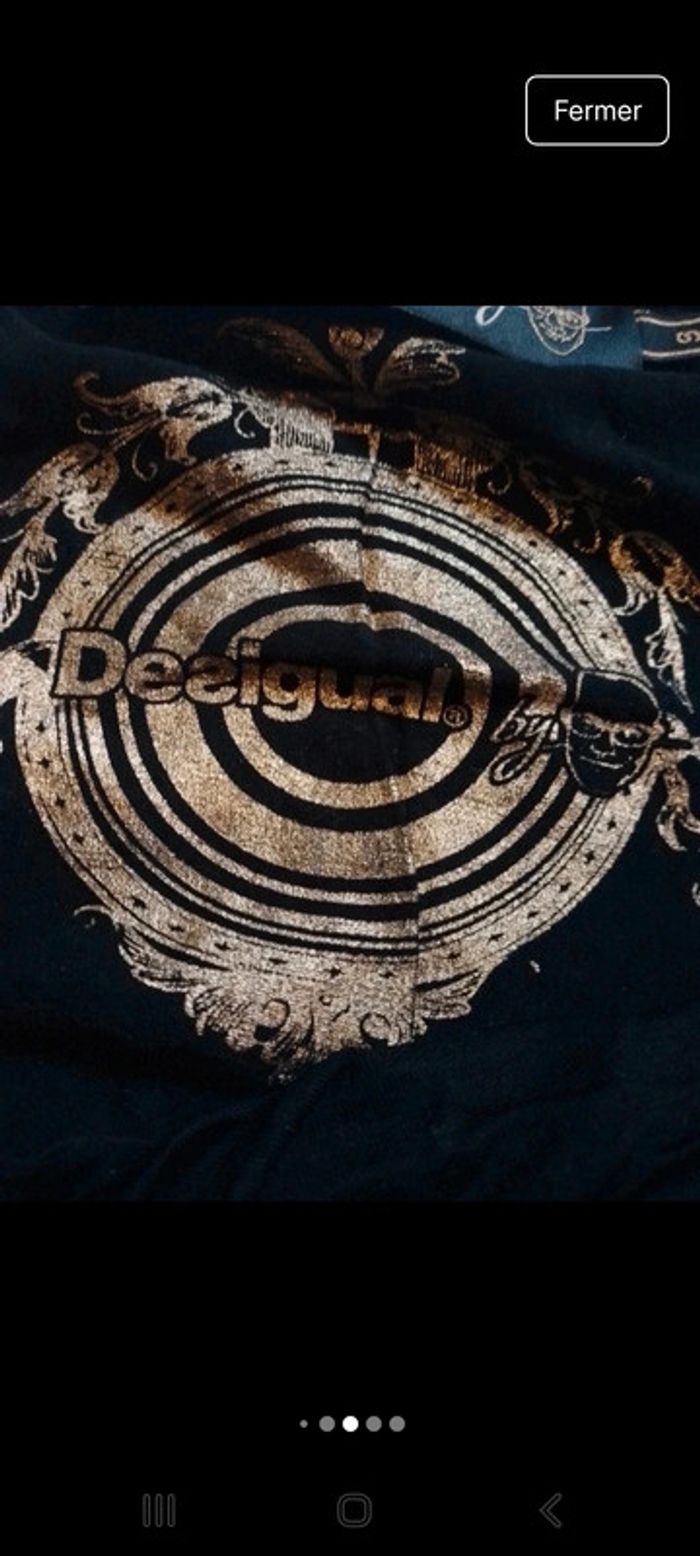 T-shirt femme noir Desigual - photo numéro 15