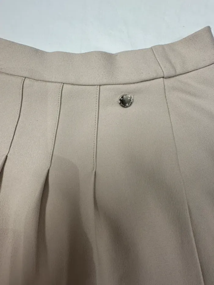 Jupe plissée Zara – Beige – Taille 13-14 ans - photo numéro 2