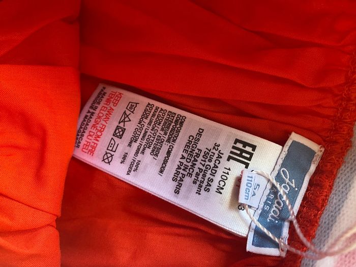 Superbe jupe Jacadi taille 5 ans Neuve - photo numéro 5