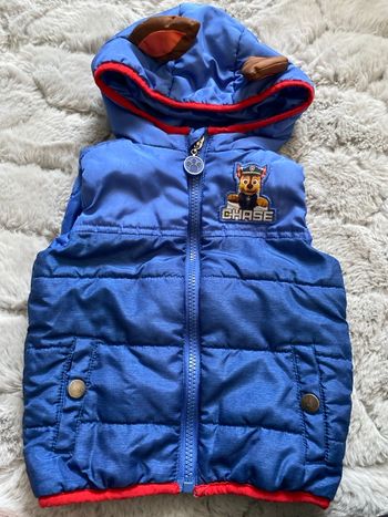 Blouson sans manche pat patrouille 