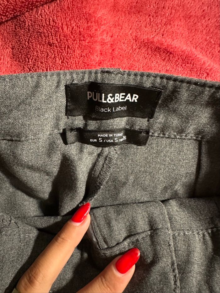 Pantalon gris - Pull and Bear - photo numéro 4