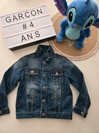 Veste en jean okaidi 4ans