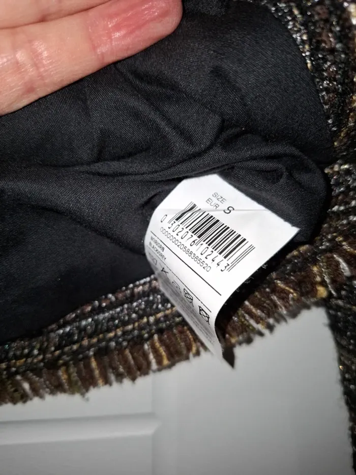 Veste tweed lumineuse - S - photo numéro 10