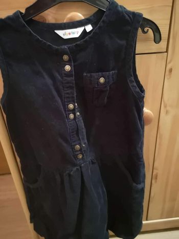 Robe velours 4 ans