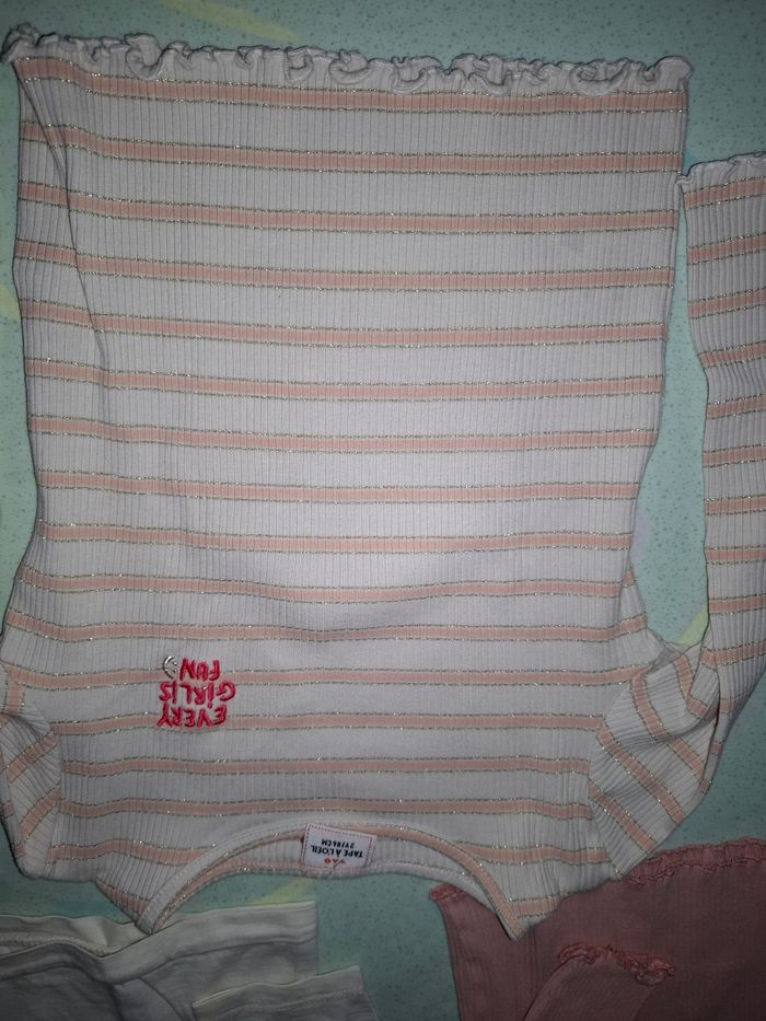 Lot 3 Tee-shirt longue manches fille - photo numéro 5